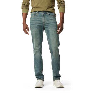 Levi Strauss Signature Mens Big and Tall Straight Leg Blue Jeans Sz 40 x 30 NEW